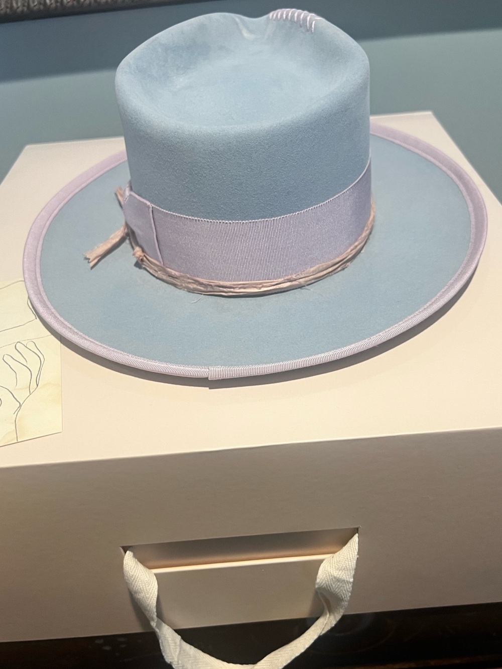 Teressa Foglia Aquatta Hat - Sz 7 - New in Box - Picture 9 of 14